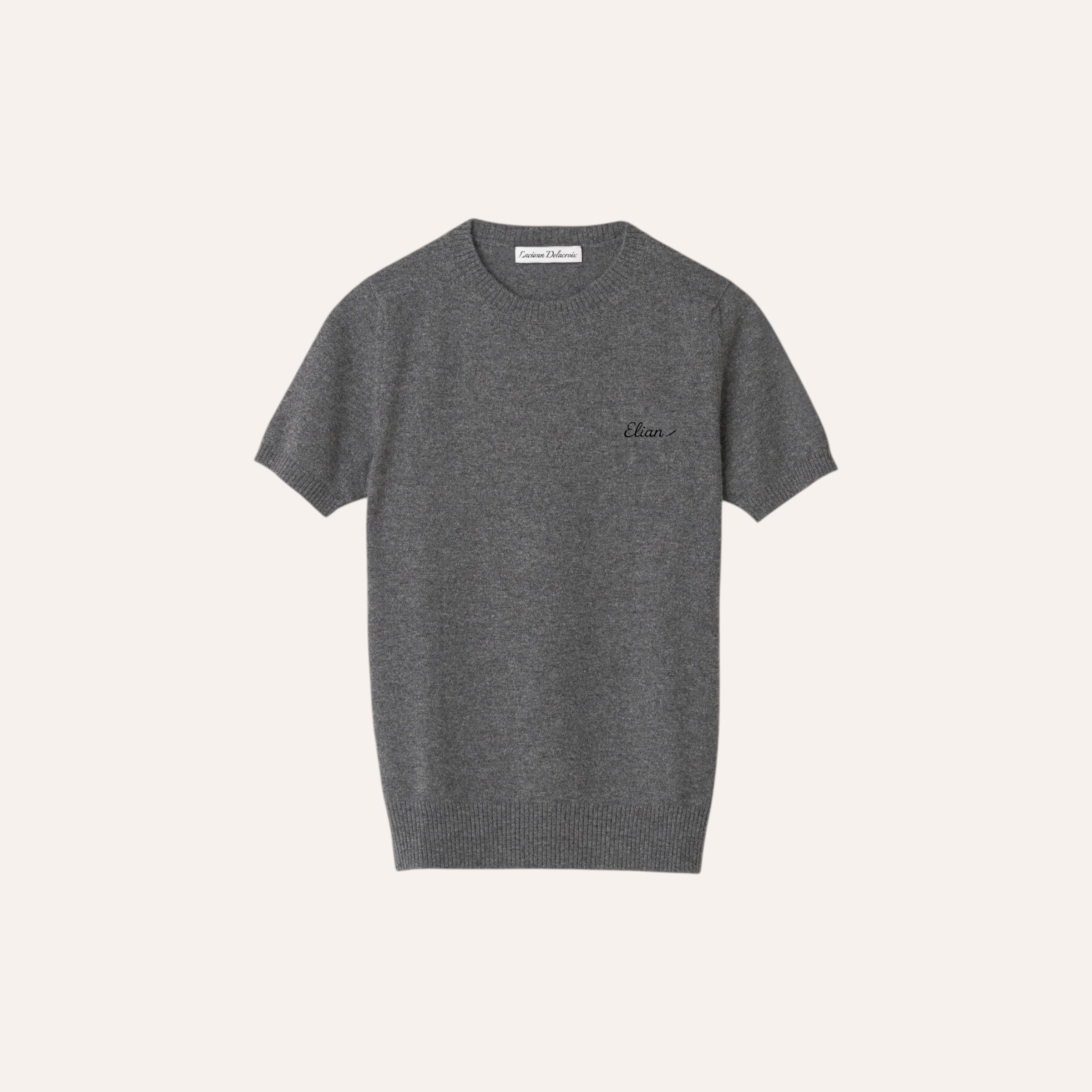 THE ELIAN KNIT — GREY