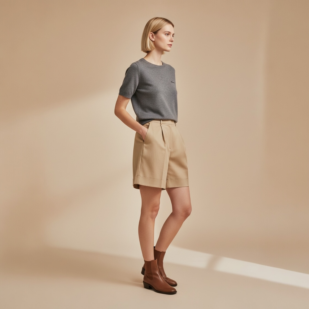 THE ELIAN KNIT — GREY