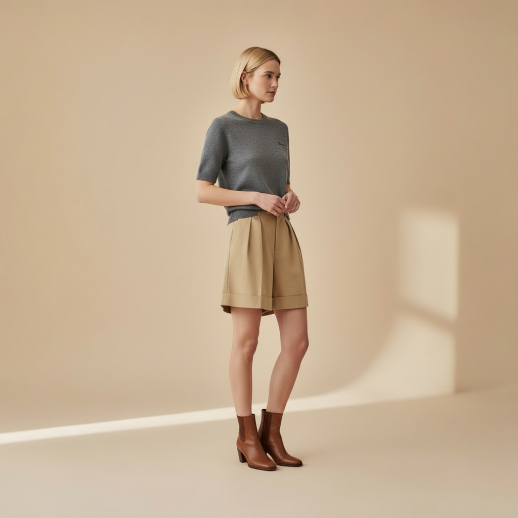 THE ELIAN KNIT — GREY