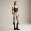 SILK BLEND TANK — CHARCOAL