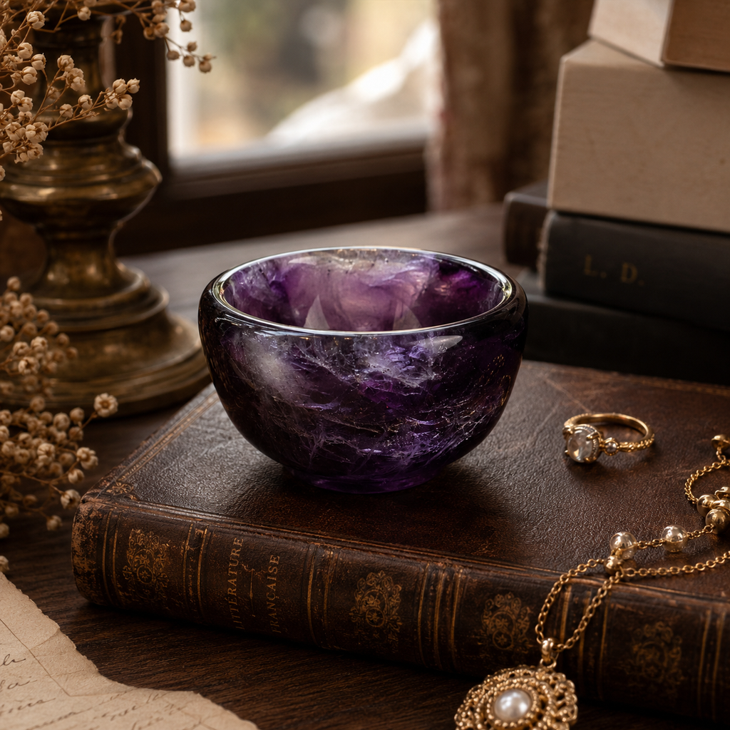 The Violet Gate — Brazilian Scepter Amethyst Vessel
