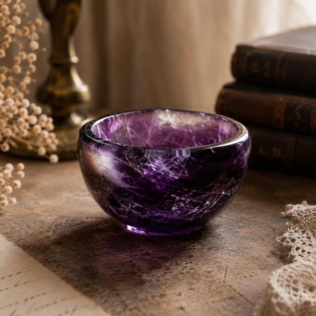 The Violet Gate — Brazilian Scepter Amethyst Vessel
