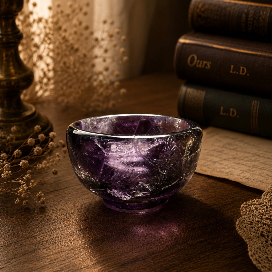 The Violet Gate — Brazilian Scepter Amethyst Vessel